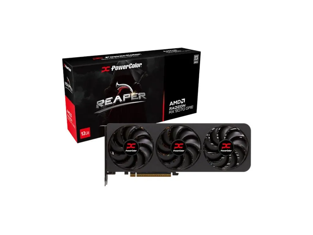 Graficka karta POWER COLOR Reaper AMD/12GB/GDDR6/192bit/crna Slika 1